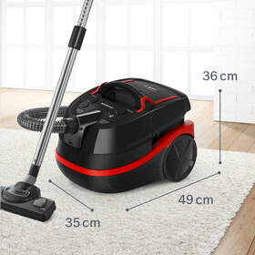 Viacúčelový vysávač Bosch BWD421POW červený

 obrázok produktu 3 z 8