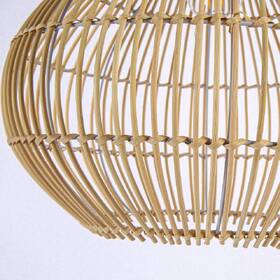 Závesné svietidlo IMMAX BOHO PELO, D40cm, E27, prírodný ratan čierne/hnedé

 obrázok produktu 1 z 5