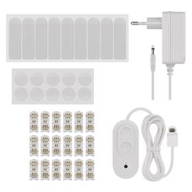 Nástenné svietidlo EMOS GoSmart, 34 W, RGB Lines (9 ks) čierne

 obrázok produktu 4 z 9