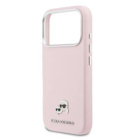 Kryt na mobil Karl Lagerfeld PU Karl and Choupette Heads Pins MagSafe na Apple iPhone 17 Pro Max ružový

 obrázok produktu 4 z 6