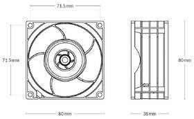 Ventilátor Arctic Cooling S8038-7K čierny

 obrázok produktu 5 z 5