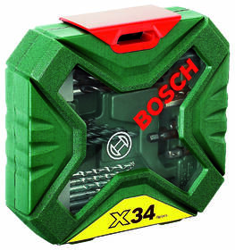 Sada vrtákov a bitov Bosch X-line Classic (34 ks) 

 obrázok produktu 1 z 2