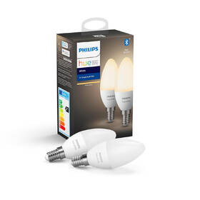 Inteligentná žiarovka Philips Bluetooth 5,5W, E14, White (2ks) 

 obrázok produktu 2 z 5