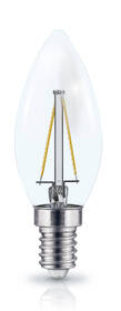 LED žiarovka ETA RETRO LEDka sviečka filament 6W, E14, teplá biela 

 obrázok produktu 2 z 3
