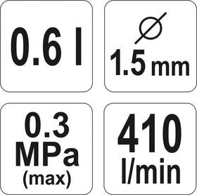 Pištoľ striekacia YATO YT-2341 

 obrázok produktu 1 z 1