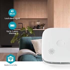 Detektor dymu Nedis SmartLife Wi-Fi biely

 obrázok produktu 8 z 10