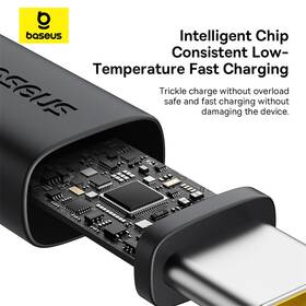 Kábel Baseus Dura USB/USB-C, 60W, 2m čierny/zlatý

 obrázok produktu 12 z 16