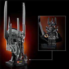 Stavebnica LEGO® Icons 11373 Pán prstenů: Sauronova helma 

 obrázok produktu 3 z 8