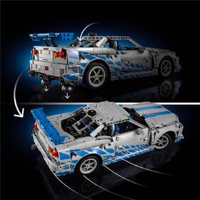 Stavebnica LEGO® Technic 42210 2 Fast 2 Furious Auto Nissan Skyline GT-R (R34) 

 obrázok produktu 4 z 9