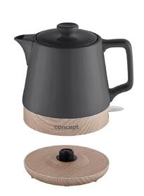 Rýchlovarná kanvica Concept RK0062 sivá

 obrázok produktu 3 z 11