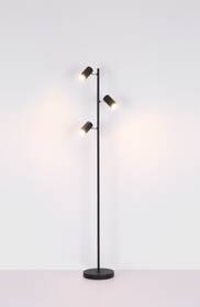 Stojacia lampa GLOBO Robby, 3x GU10 čierne

 obrázok produktu 5 z 7
