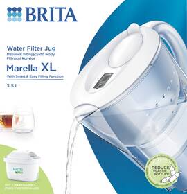 Filtrácia vody BRITA Marella XL 3,5 l 2024 biela

 obrázok produktu 1 z 1