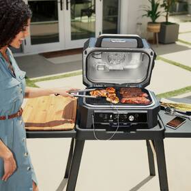 Gril Ninja OG901EU Woodfire Pro Connect XL Electric Outdoor BBQ Grill & Smoker čierny/modrý

 obrázok produktu 16 z 20