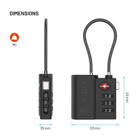 Lokátor FIXED Tag Lock s podporou Find My a TSA čierny

 obrázok produktu 9 z 10