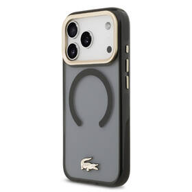 Kryt na mobil Lacoste Frosted Finish Gold Logo MagSafe na Apple iPhone 17 Pro čierny

 obrázok produktu 2 z 7