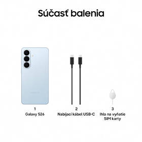 Mobilný telefón Samsung Galaxy S26 5G 12 GB / 256 GB modrý

 obrázok produktu 8 z 19