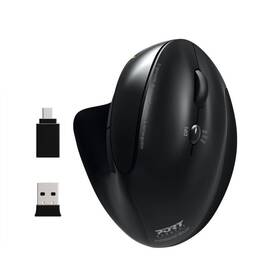 Myš PORT CONNECT Ergonomic Rechargeable čierna

 obrázok produktu 1 z 9