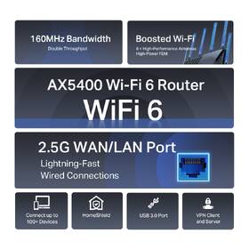 Router TP-Link Archer AX72 Pro čierny

 obrázok produktu 3 z 5