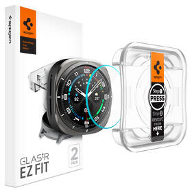 Tvrdené sklo Spigen tR EZ Fit na Samsung Galaxy Watch Ultra, (2 ks) 

 obrázok produktu 10 z 10