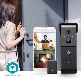 Videozvonček Nedis SmartLife WIFICDP31BK čierny

 obrázok produktu 10 z 13