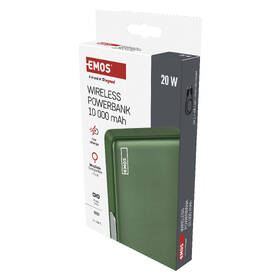 Powerbank EMOS WI 1031, 20W, 10000 mAh zelený

 obrázok produktu 15 z 19