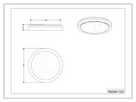 LED stropné svietidlo Reality SOLIT, LED, 14 W, stmievanie, pamäť nastavenia biele

 obrázok produktu 4 z 4