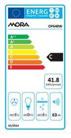 Odsávač pár Mora OP 640 W biely

 obrázok produktu 1 z 3