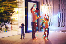 Vianočné osvetlenie RETLUX RXL 308, reťaz (šišky), 40 LED, 10 m, multicolor 

 obrázok produktu 6 z 8