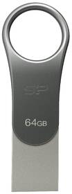 USB flashdisk Silicon Power Mobile C80 64 GB strieborný

 obrázok produktu 1 z 3
