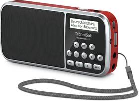 Rádioprijímač s DAB+ Technisat RDR + adapter červený

 obrázok produktu 3 z 5