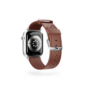 Remienok Epico Leather na Apple Watch 38/40/41mm hnedý

 obrázok produktu 3 z 4