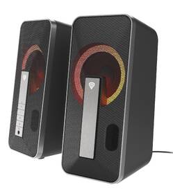 Reproduktory Genesis HELIUM 100 RGB 2.0 čierne/strieborné

 obrázok produktu 2 z 5