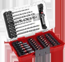 Sada vrtákov a bitov Einhell M-CASE (39 ks), 49108763 

 obrázok produktu 2 z 6
