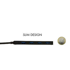 USB Hub i-tec USB-C / 4x USB 3.0 čierny

 obrázok produktu 2 z 6