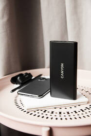 Powerbank Canyon PB-10006B, 10000 mAh, Micro USB/USB-C čierny

 obrázok produktu 5 z 6