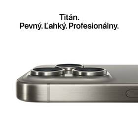 Mobilný telefón Apple iPhone 15 Pro 1TB biely titán 

 obrázok produktu 5 z 8