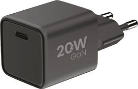 Nabíjačka do siete WG GaN, 1xUSB-C, PD 20W čierna

 obrázok produktu 2 z 2