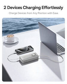 Powerbank Baseus Qpow2 20000mAh 65W s káblom USB-C biely

 obrázok produktu 5 z 10