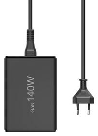 Nabíjačka do siete Hama GaN, 3x USB-C PD, 2x USB-A (1x QC), 140 W čierny

 obrázok produktu 3 z 9