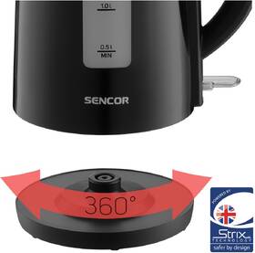 Rýchlovarná kanvica Sencor SWK 2710BK, 1,7 l čierna

 obrázok produktu 3 z 14