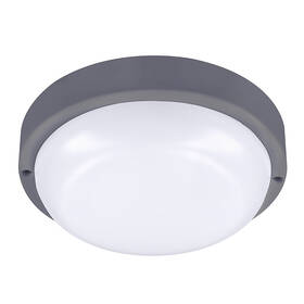LED stropné svietidlo Solight okrúhle, 20W, 1500lm, 4000K, IP54 sivé

 obrázok produktu 3 z 8