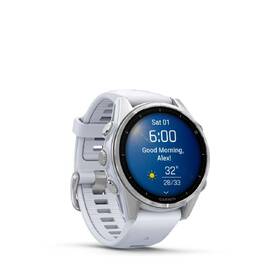 Inteligentné hodinky Garmin fenix 8 43 mm AMOLED - Silver / Whitestone Silicone Band 

 obrázok produktu 8 z 13