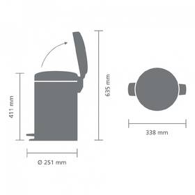  Brabantia 113581 MINT 12L 

 obrázok produktu 4 z 4