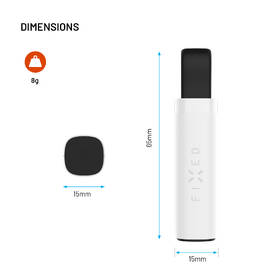 Lokátor FIXED Tag Stick s podporou Find My biely

 obrázok produktu 8 z 9