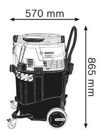 Priemyselný vysávač Bosch Professional GAS 55 M AFC modrý

 obrázok produktu 2 z 8