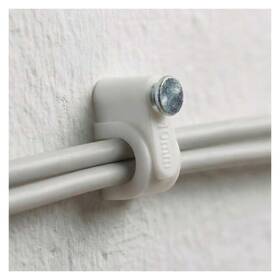 Káblový klip EMOS 10MM, 50KS biely

 obrázok produktu 8 z 9