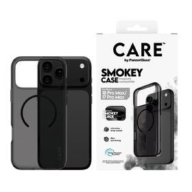 Kryt na mobil PanzerGlass CARE na Apple iPhone 18 Pro Max / 17 Pro Max Smokey MagSafe čierny

 obrázok produktu 2 z 4