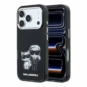 Kryt na mobil Karl Lagerfeld PU Semi Wrap Smooth Sketch Bodies Magsafe na Apple iPhone 18 Pro Max čierny

 obrázok produktu 5 z 6