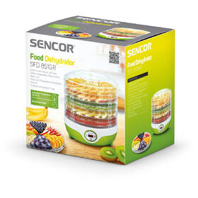 Sušička ovocia Sencor SFD 851GR biela/zelená

 obrázok produktu 3 z 11