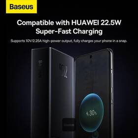 Powerbank Baseus Star-Lord  22,5W 20000 mAh čierny

 obrázok produktu 7 z 8